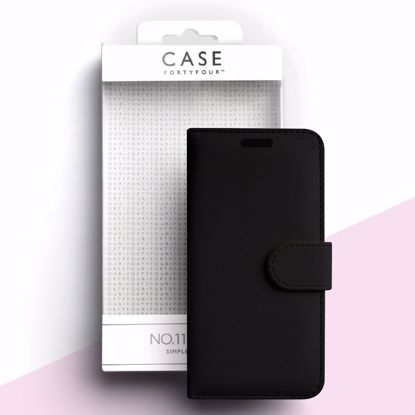 Picture of Case FortyFour Case FortyFour No.11 Case for Apple iPhone 11 Pro Max/XS Max in Cross Grain Black