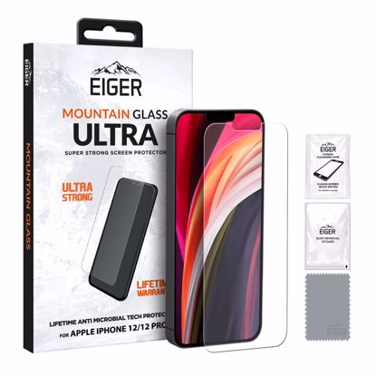Picture of Eiger Eiger Mountain Glass ULTRA Super Strong Screen Protector for Apple iPhone 12 & 12 Pro
