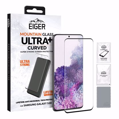 Picture of Eiger Eiger GLASS Mountain ULTRA+ Super Strong Screen Protector for Samsung Galaxy S20