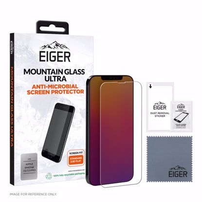 Picture of Eiger Eiger Mountain Ultra Glass Screen Protector for Apple iPhone 13/Apple iPhone 13 Pro