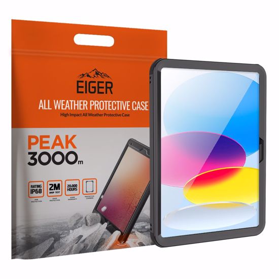 Picture of Eiger Eiger Peak 3000m Case for Apple iPad 10.9 (10th Gen) in Black