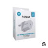 Picture of Mako Mako UK Main Charger for USB-C 20W in White