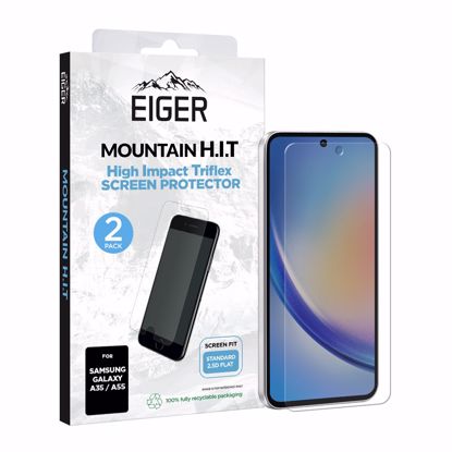 Picture of Eiger Eiger Mountain H.I.T Screen Protector (2 Pack) for Samsung A35 / A55