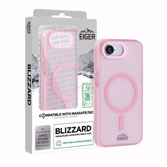 Picture of Eiger Eiger GRS Blizzard Magsafe Case for iPhone 16e in Pink